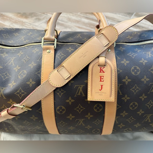 LOUIS VUITTON Keepall Bandouliere 55 in Monogram - Picture 3 of 15